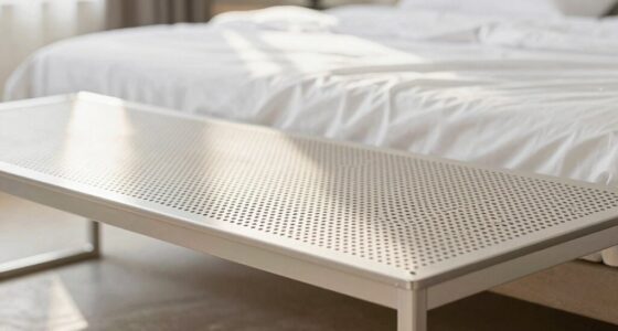 bed frame affects airflow