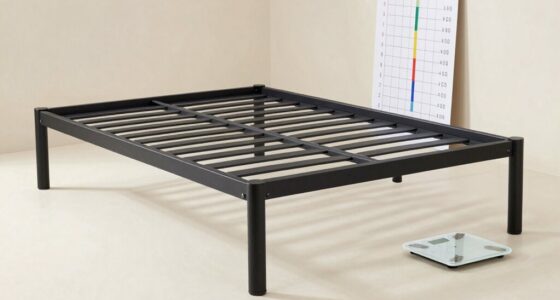 bed frame load limits