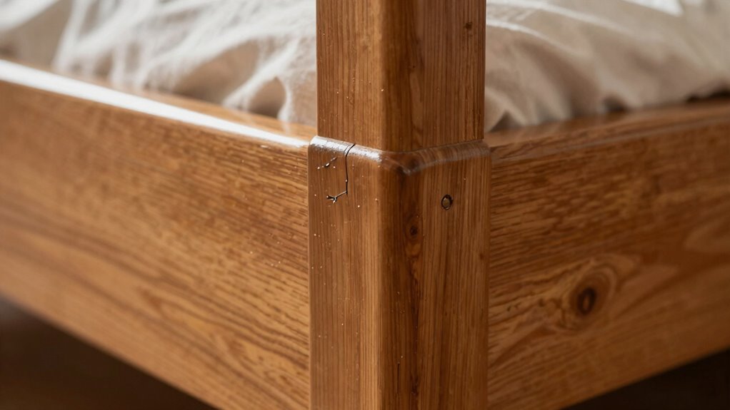 bed joint friction causes noise