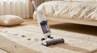 bedroom pet hair cleanup