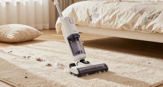 bedroom pet hair cleanup