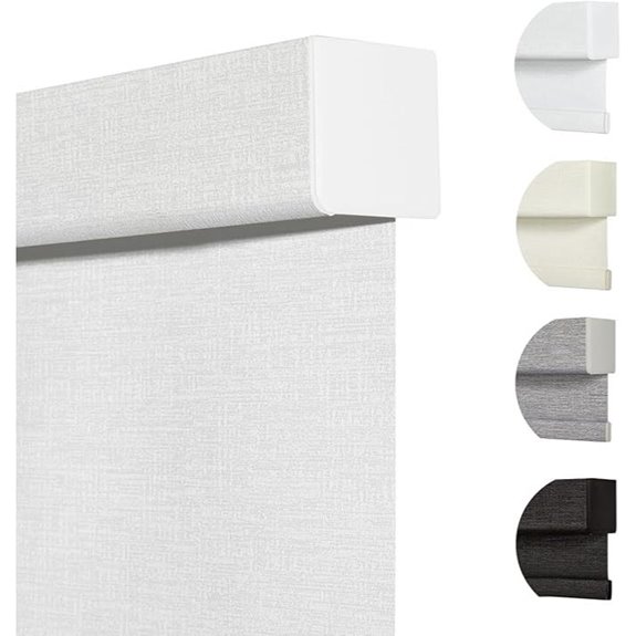 Persilux Custom Blackout Roller Shades Cordless Easy Install