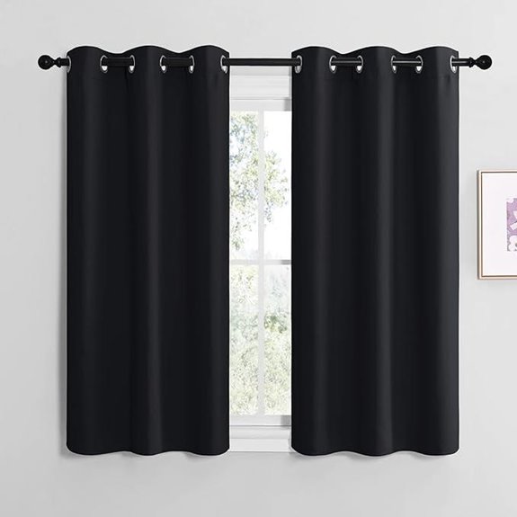 NICETOWN Blackout Curtain Panels (Set of 2 42x48)