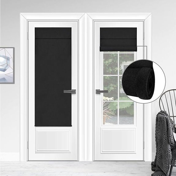 WDFour Cordless Blackout Roller Shade 30x80 inches