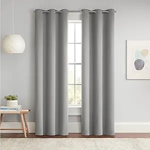 Eclipse Darrell Blackout Thermal Window Curtains (Single)