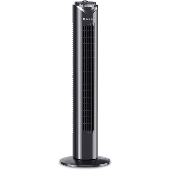 Comfort Zone Tower Fan 32 inch Bladeless Oscillating
