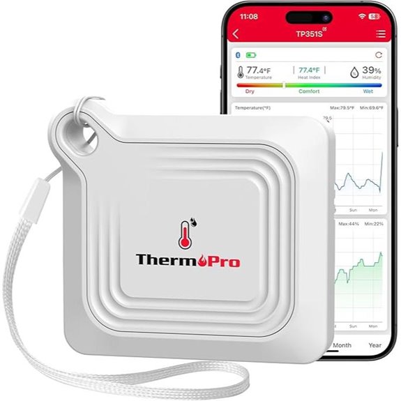 ThermoPro Bluetooth Thermometer & Hygrometer (TP351)