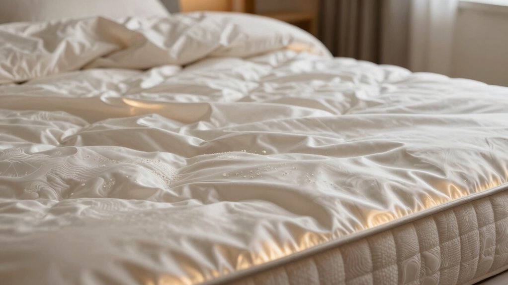 body heat spreads evenly