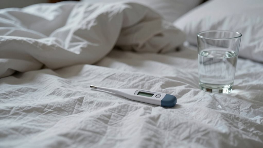 body temperature and sleep posture