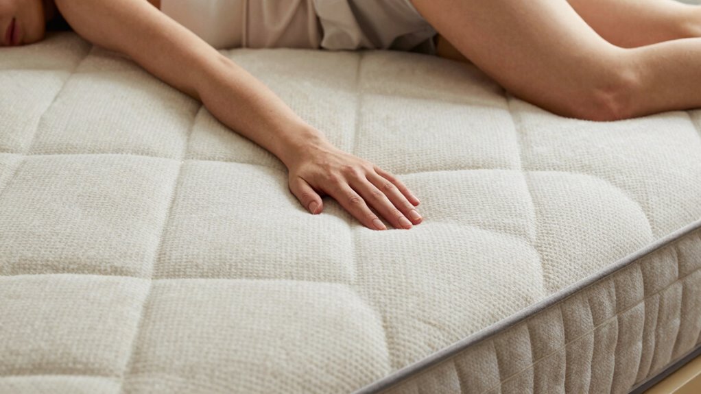 body weight influences mattress support
