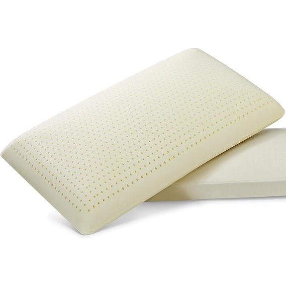 Talalay Latex Pillow for Sleepers with Breathable Cover