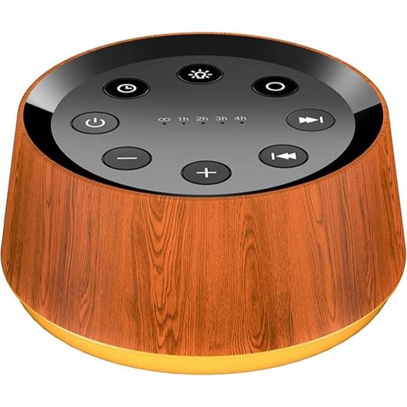 Brown Noise Sound Machine with 30 Sounds & Night Light