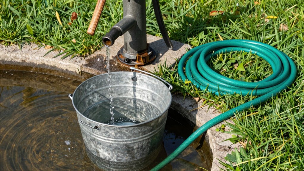 bucket drainage simple limited capacity
