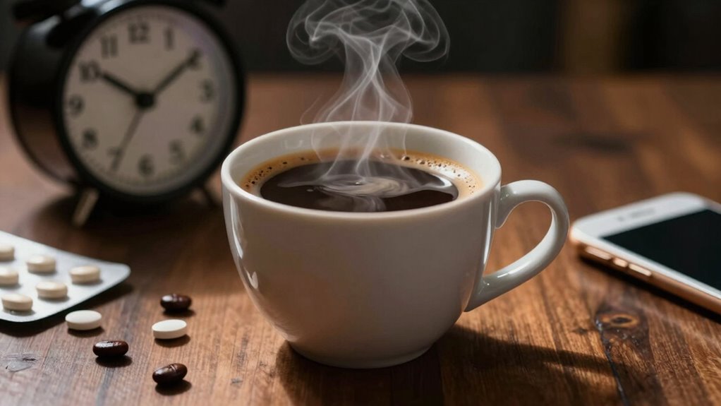 caffeine blocks sleep signals