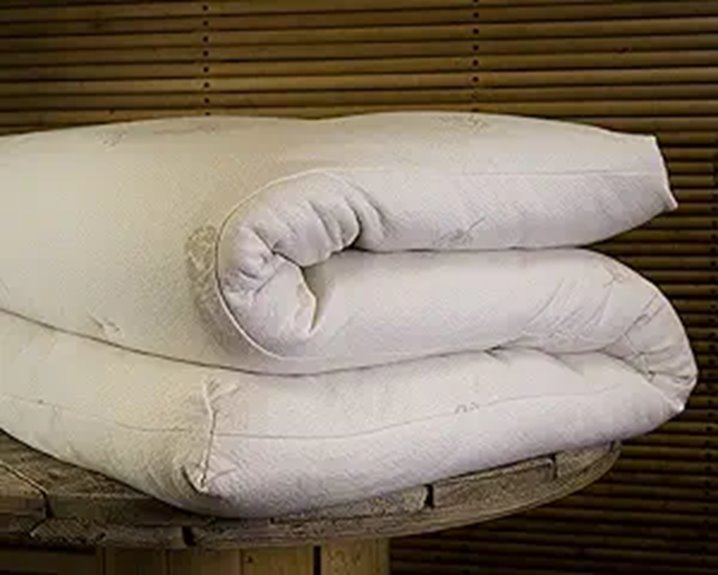 Cotton Cloud California King Wool Mattress Topper