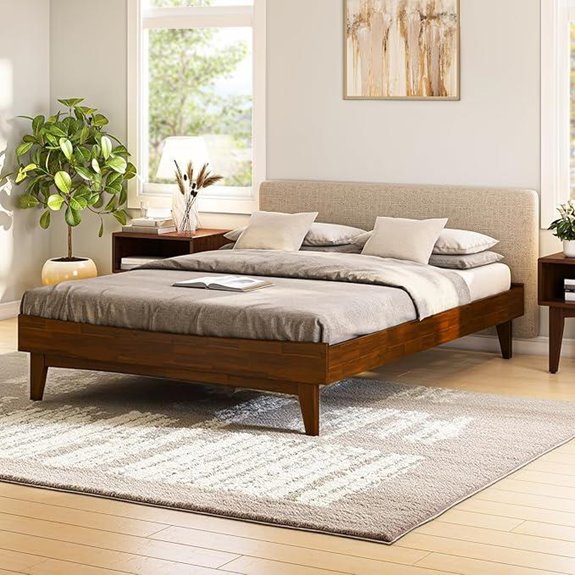 Bme Catherine Queen Platform Bed Frame