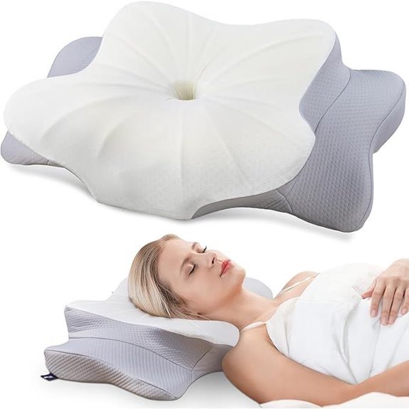 DONAMA Cervical Memory Foam Pillow for Sleep Support