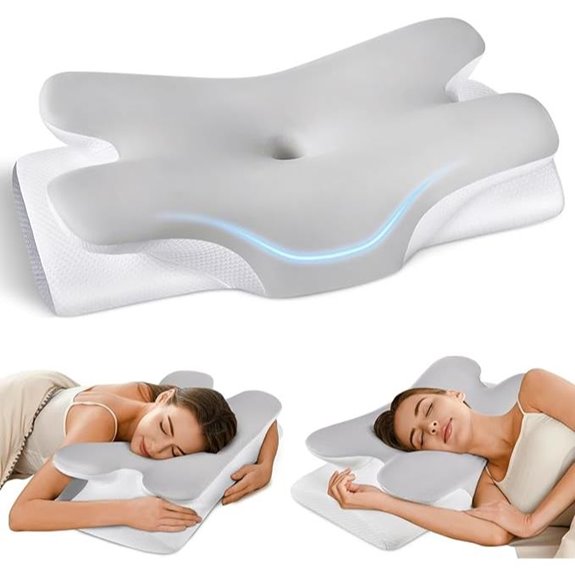 Ergonomic Cervical Neck Pillow for Pain Relief
