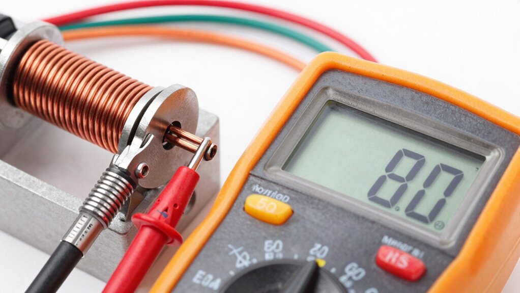 check coil resistance regularly