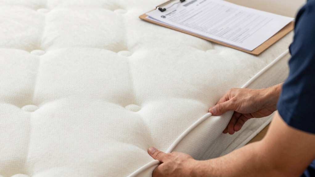 check delivery and warranty