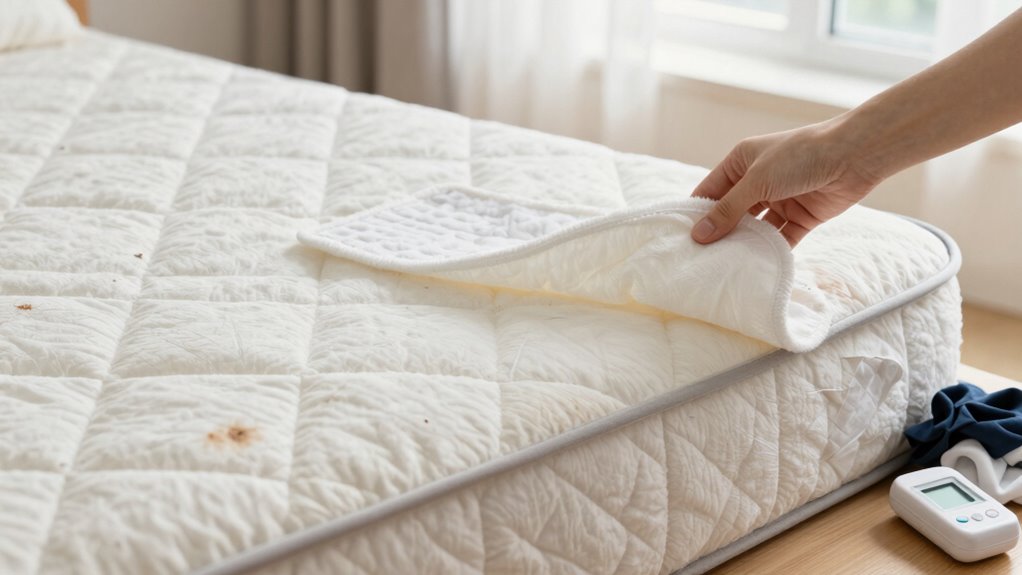 check wear and hygiene