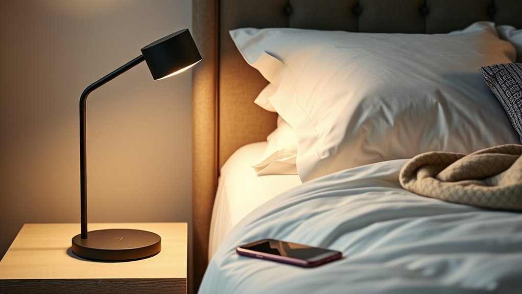 choose compatible stylish bedside lamp
