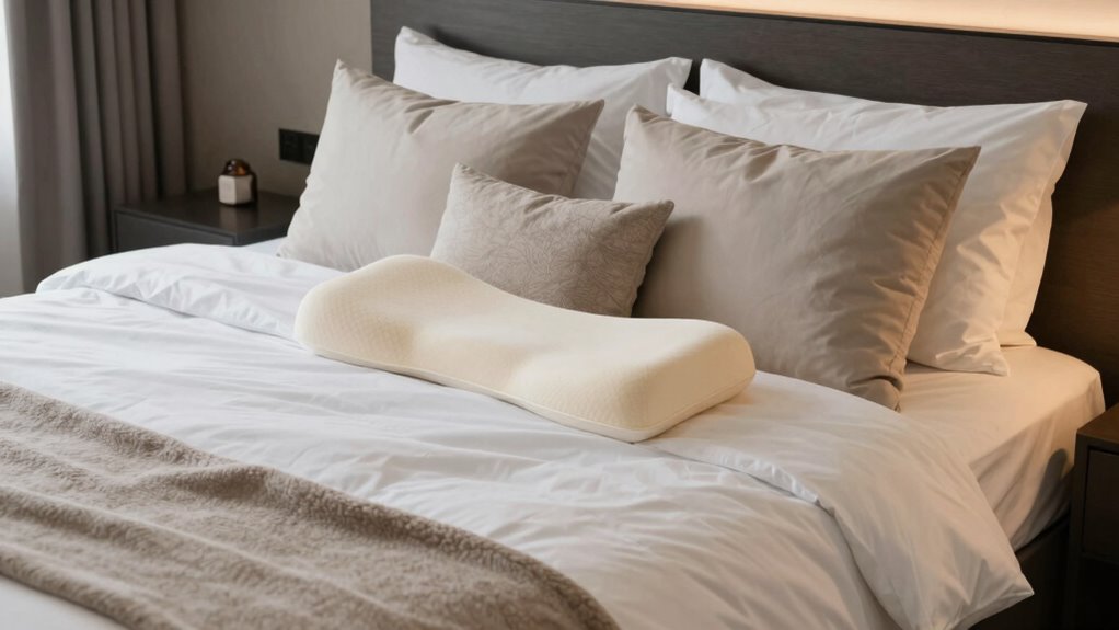 choose pillows matching sleep position