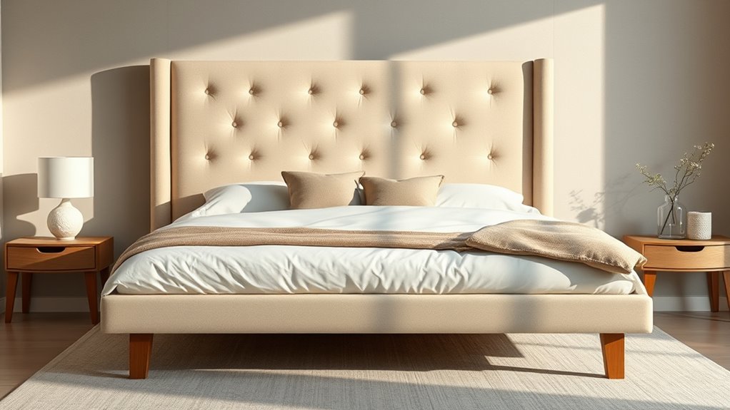 choosing comfortable stylish bed
