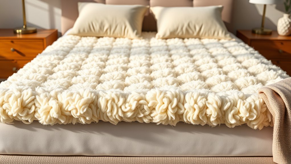 choosing comfortable wool toppers