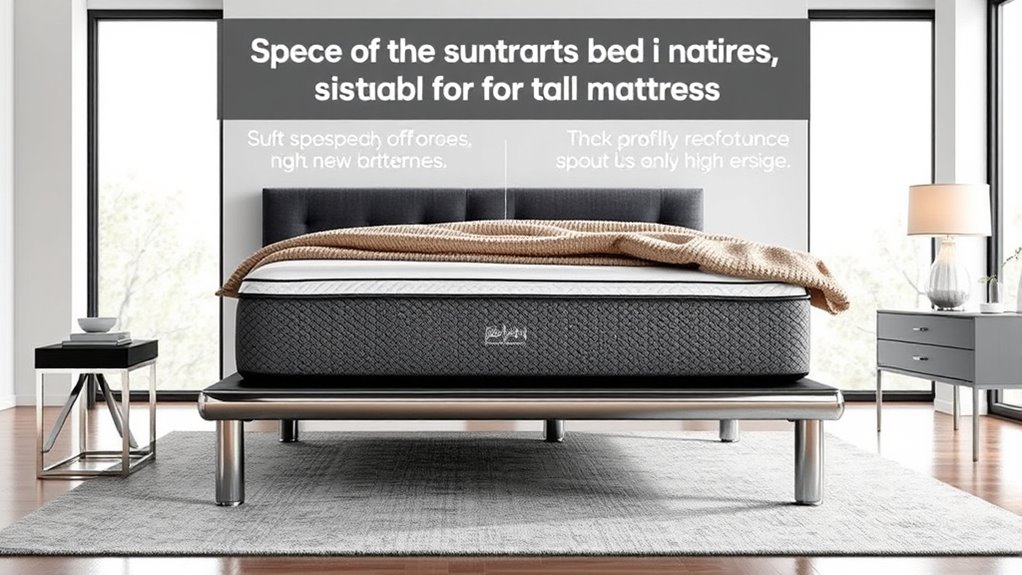 choosing the right tall bed frame