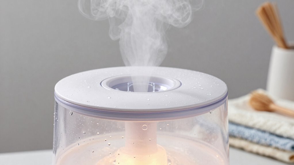 clean humidifier regularly