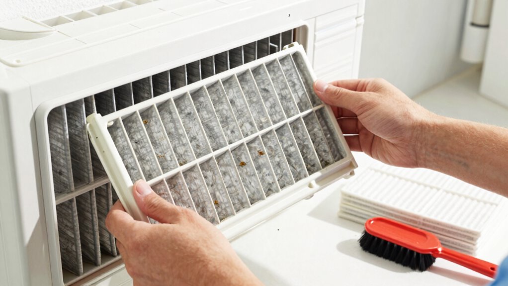 clean replace dry install