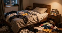 clutter disrupts restful sleep