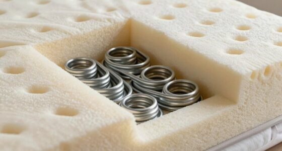 coil and foam layers