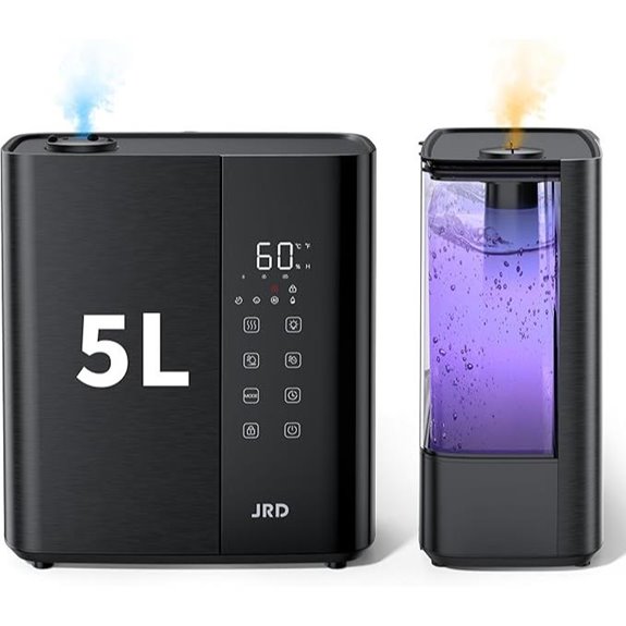 JRD 5L Ultrasonic Humidifier with Color Lights