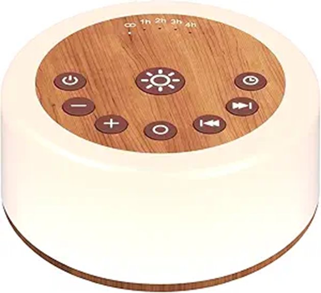 ColourNoise White Noise Machine with Night Lights