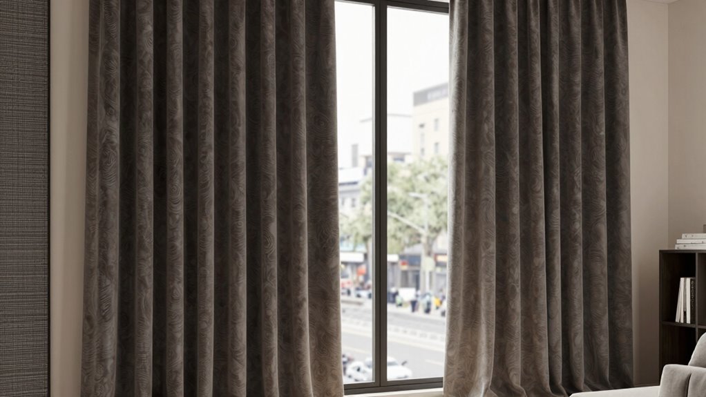 combine curtains with sealing