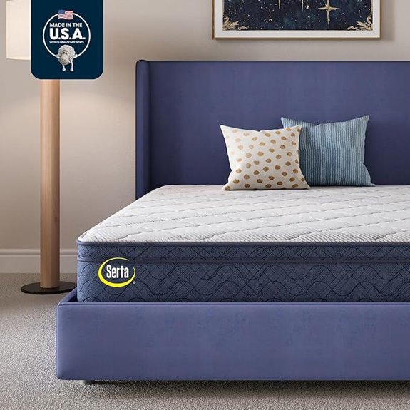 Serta Tranquility 12-Inch Queen Mattress with Zoned Support