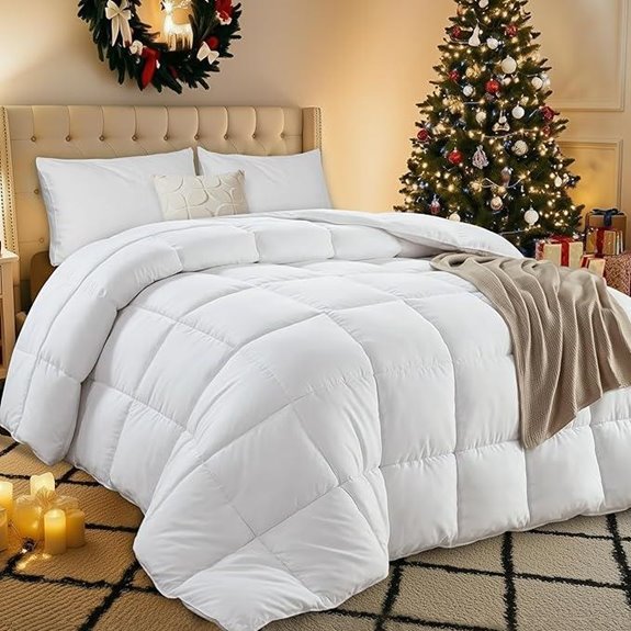 Utopia Comforter Duvet Insert with Corner Tabs