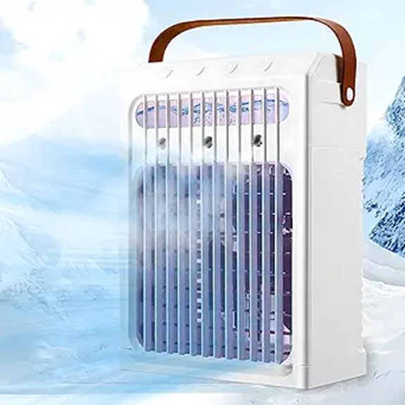 compact cooling with lighting