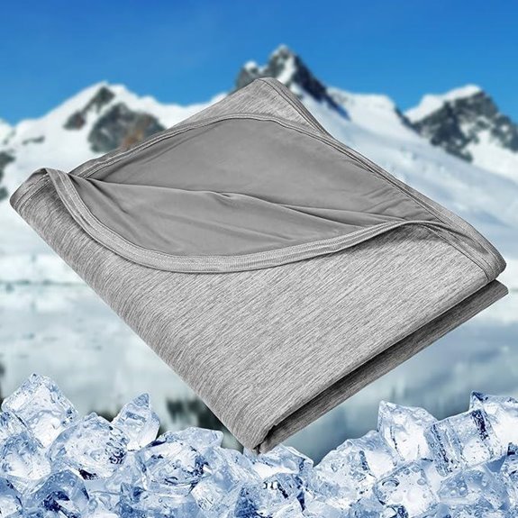 HOMFINE Cooling Blanket for Hot Sleepers