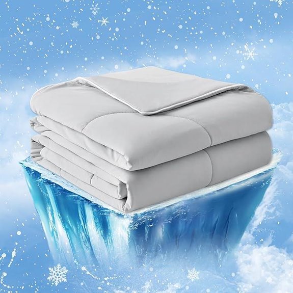 Cozy Bliss Queen Cooling Comforter for Hot Sleepers