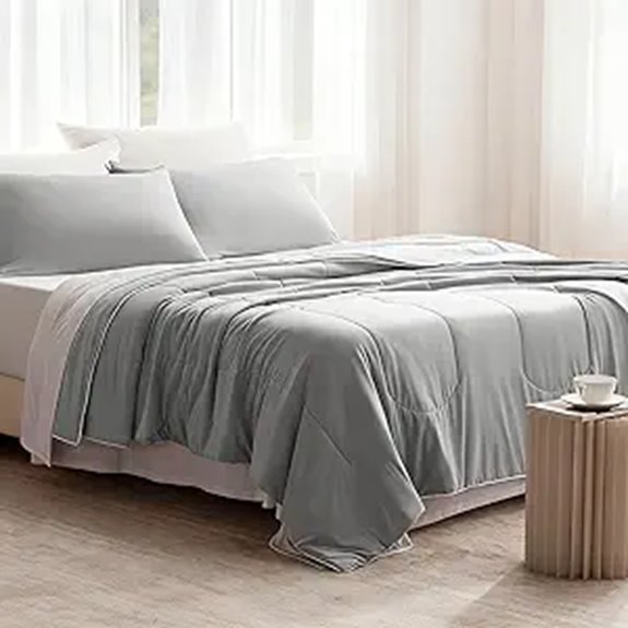 Sleep Zone Cooling Comforter Set with Pillowcases