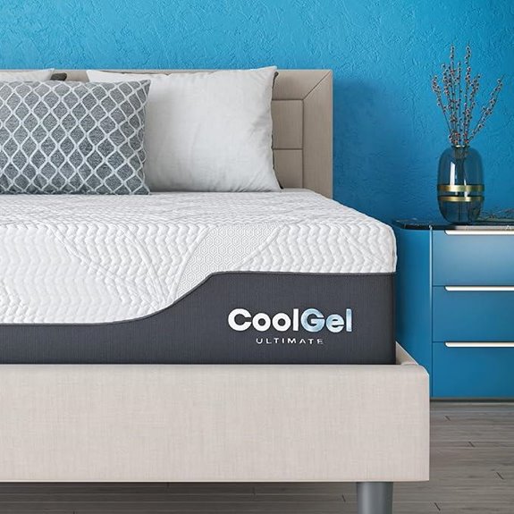 Cool Gel Chill 14 King Memory Foam Mattress & Pillows
