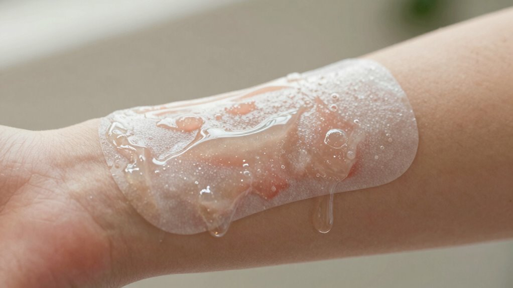 cooling gel s temperature change