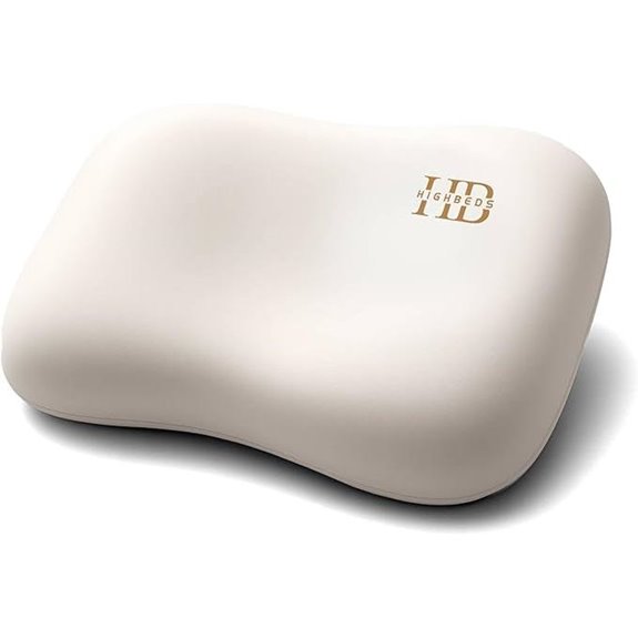 Side Sleeper Neck Pillow with Ice Silk Cover