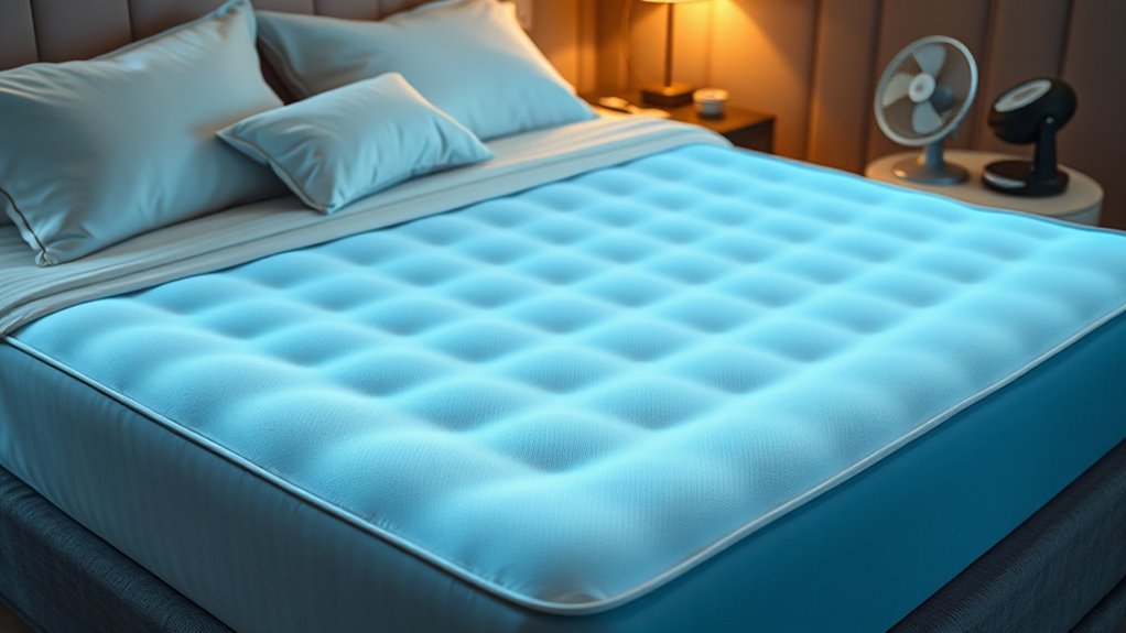 cooling support for back pain