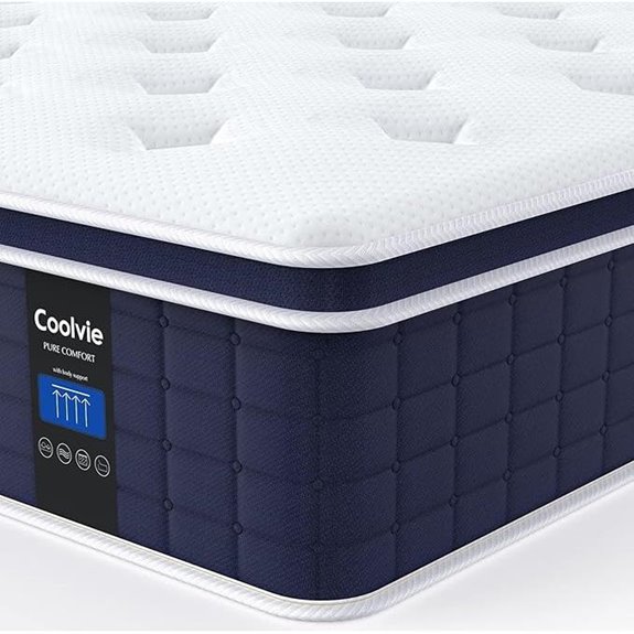 Coolvie Queen Hybrid Mattress with Support and Cooling