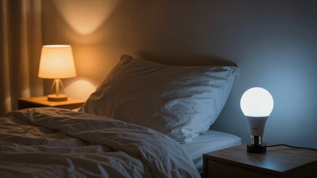 cozy relaxing dimmed lighting