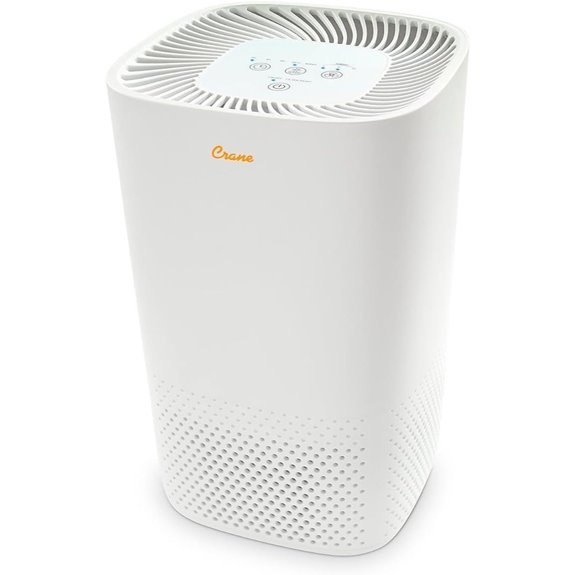 Crane HEPA Air Purifier with UV & Timer